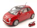 Motormax MTM79163R FIAT NUOVA 500 2007 RED 1:18 Modellino