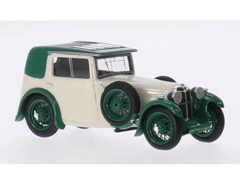 Neo Scale Models NEO46465 MG F MAGMA SALONETTE 1933 WHITE/GREEN 1:43 Modellino