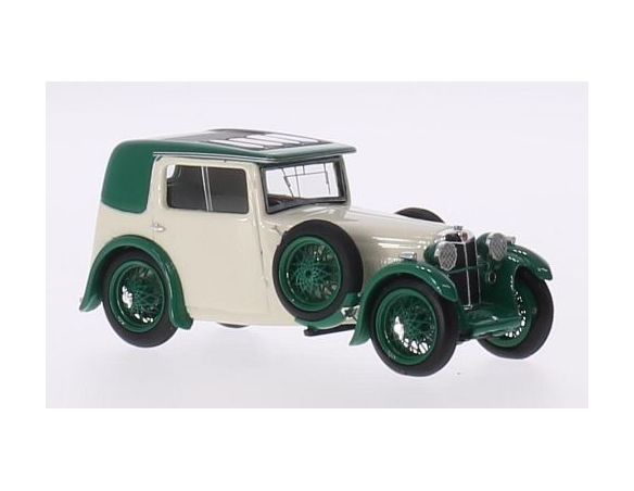Neo Scale Models NEO46465 MG F MAGMA SALONETTE 1933 WHITE/GREEN 1:43 Modellino