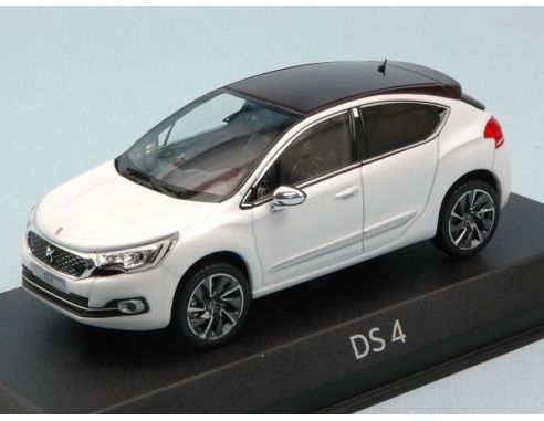 Norev NV155457 CITROEN DS 4 2015 PEARL WHITE W/BLACK ROOF 1:43 Modellino