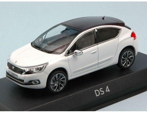 Norev NV155457 CITROEN DS 4 2015 PEARL WHITE W/BLACK ROOF 1:43 Modellino