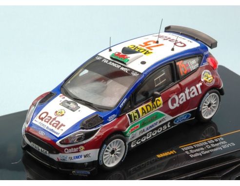 Ixo model RAM541 FORD FIESTA R5 N.75 6th RALLY GERMANY 2013 E.EVANS-D.BARRITT 1:43 Modellino