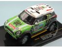 Ixo model RAM574 MINI ALL 4 RACING N.302 WINNER DAKAR 2013 S.PETERHANSEL-J.P.COTTRET 1:43 Modellino