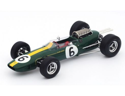 Spark Model S18232 LOTUS 25 J.CLARK 1965 N.6 WINNER FRENCH GP 1:18 Modellino