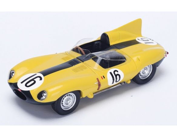 Spark Model S2131 JAGUAR D N.16 4th LM 1957 P.FRERE-F.ROUSSELLE 1:43 Modellino