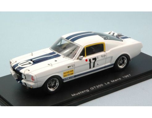Spark Model S2635 MUSTANG GT350 N.17 DNF LM1967 C.DUBOIS-C.TUERLINX  1:43 Modellino