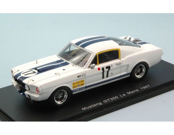 Spark Model S2635 MUSTANG GT350 N.17 DNF LM1967 C.DUBOIS-C.TUERLINX  1:43 Modellino