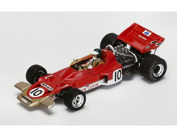 Spark Model S4280 LOTUS 72C J.RINDT 1970 N.10 WINNER DUTCH GP 1:43 Modellino