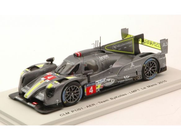 Spark Model S4632 CLM P1/01-AER N.4 EX LM 2015 S.TRUMMER-P.KAFFER-T.MONTEIRO 1:43 Modellino