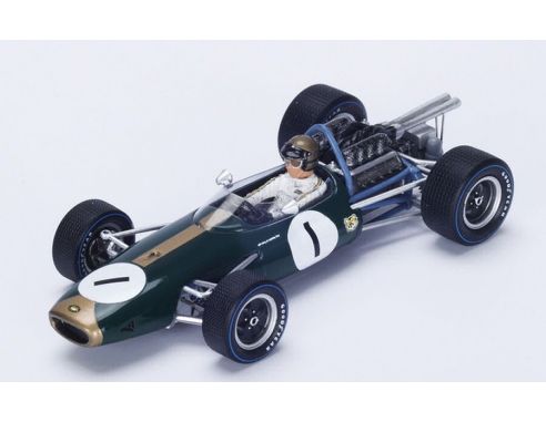 Spark Model S4778 BRABHAM BT19 J.BRABHAM 1967 N.1 2nd DUTCH GP 1:43 Modellino