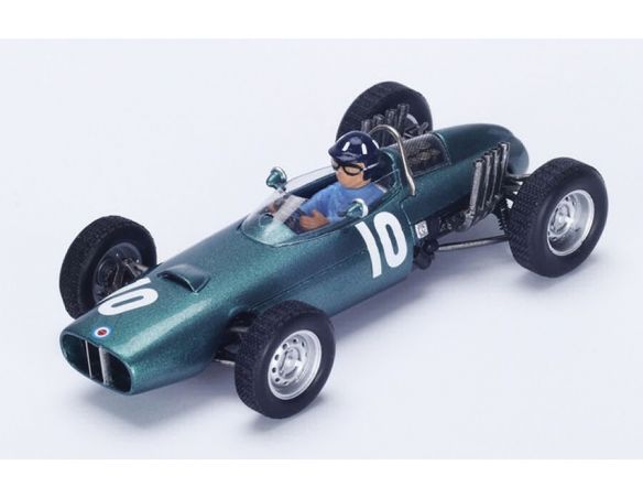 Spark Model S4792 BRM P57 G.HILL 1962 N.10 6th MONACO GP 1:43 Modellino