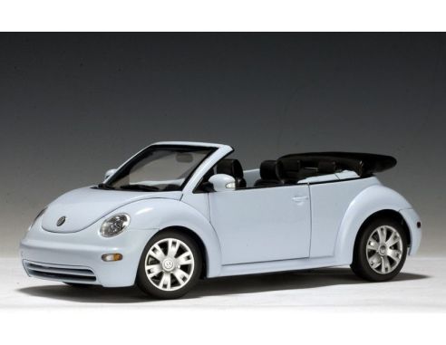 Auto Art / Gateway 79752 VW NEW BEETLE CABRIO BLUE 1/18 Modellino