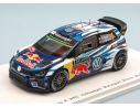 Spark Model S4960 VW POLO R WRC N.1 WINNER MONTE CARLO 2016 S.OGIER-J.INGRASSIA 1:43 Modellino