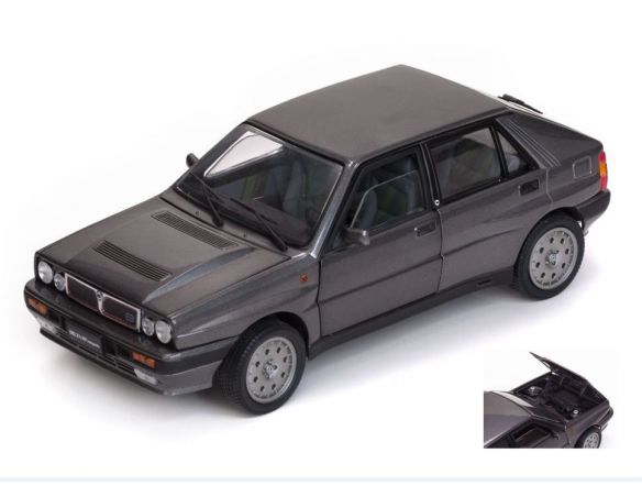 SunStar SS3153 LANCIA DELTA HF INTEGRALE 16 V 1989 METALLIC GREY 1:18 Modellino