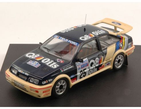 Trofeu TF0113 FORD SIERRA N.25 ACCIDENT RAC RALLY 1989 CUNICO-HARRYMAN 1:43 Modellino