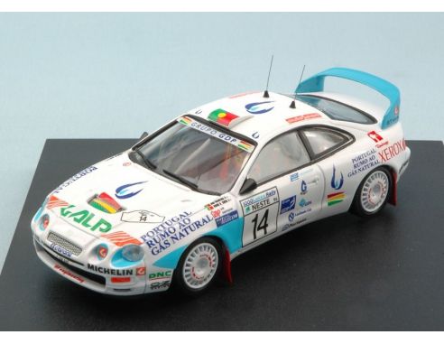 Trofeu TF0703 TOYOTA CELICA N.14 9th 100 LAKES 1996 MADEIRA-SILVA RIED.LIM.50 PCS 1:43 Modellino