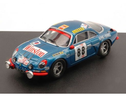 Trofeu TF0804 ALPINE RENAULT A110 N.88 WINNER RALLY PORTUGAL J.P.NICOLAS-J.TODT 1:43 Modellino