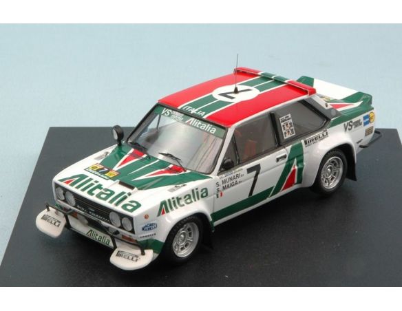 Trofeu TF1428 FIAT 131 ABARTH N.7 10th SAFARI 1979 MUNARI-MAIGA 1:43 Modellino