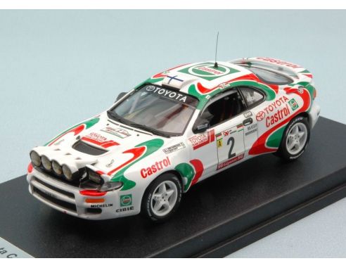 Trofeu TFRRAL38 TOYOTA CELICA TURBO 4WD N.2 1st RALLY PORTUGAL 1994 KANKKUNEN-GRIST 1:43 Modellino