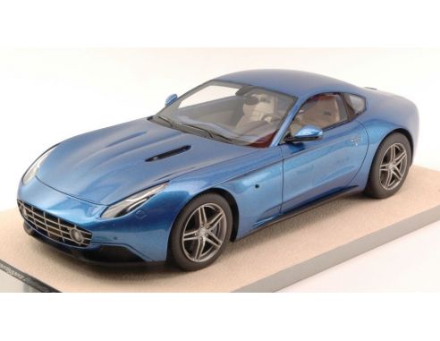 Tecnomodel TMD1818B TOURING SUPERLEGGERA 2015 BASED ON FERRARI F12 MET.BLUE LIM.PCS 100 1:18 Modellino