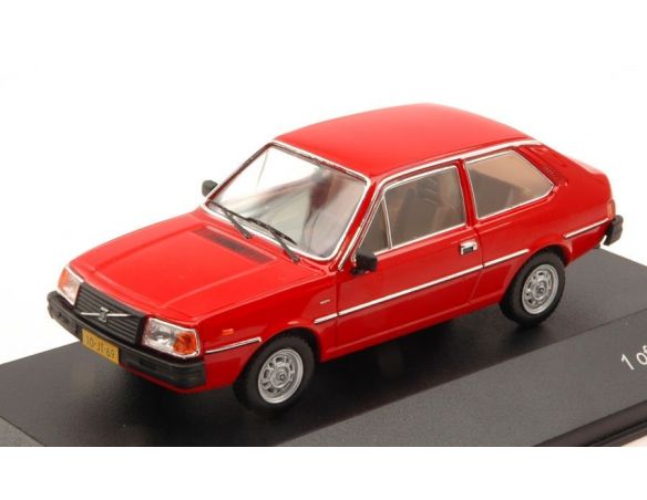 White Box WB208 VOLVO 343 1976 RED 1:43 Modellino