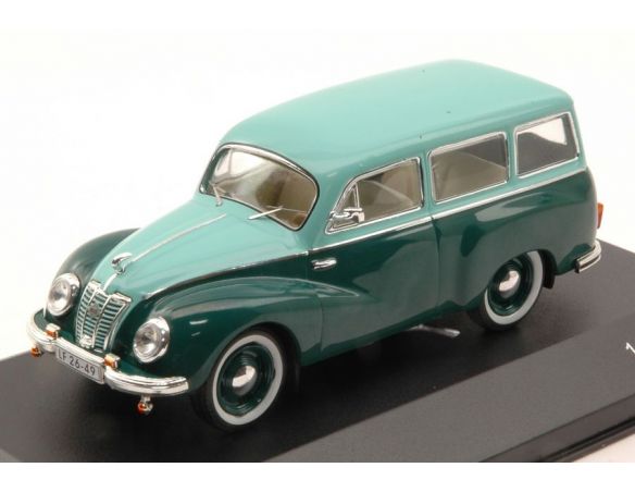 White Box WB210 IFA F9 KOMBI 1953 GREEN/LIGHT BLUE 1:43 Modellino