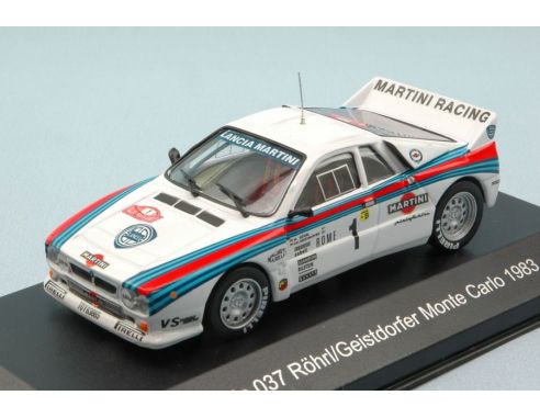 White Box WBR002 LANCIA 037 N.1 WINNER MONTE CARLO 1983 ROHRL-GEISTDORFER 1:43 Modellino