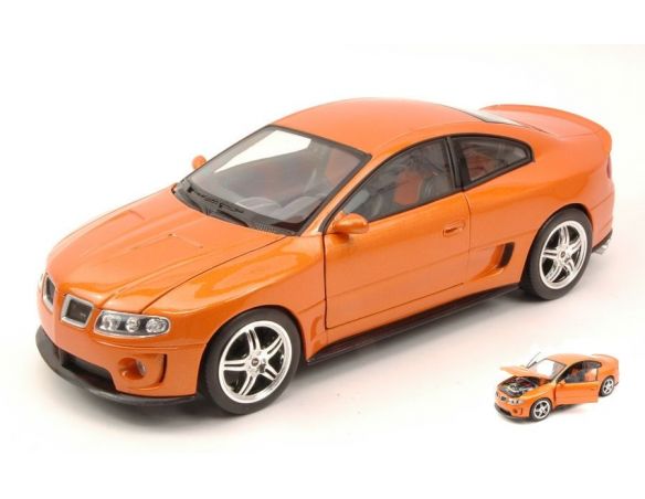 Welly WE2468 PONTIAC GTO RAM AIR 6 2005 METALLIC BRONZE 1:24 Modellino