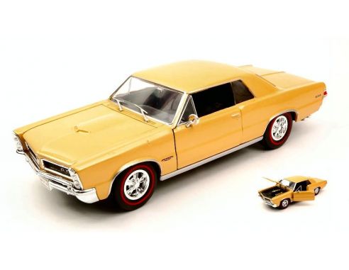 Welly WE2501G PONTIAC GTO 1965 GOLD 1:24 Modellino