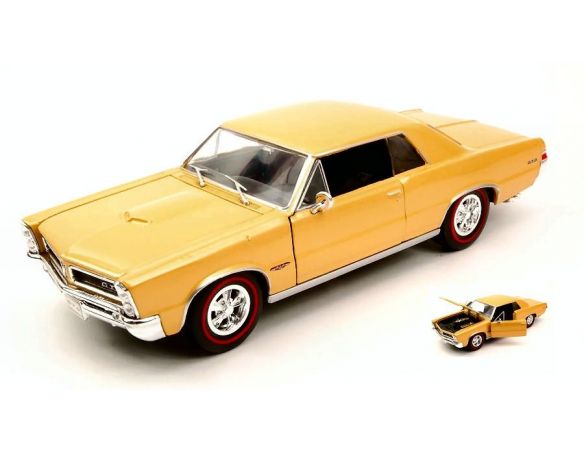 Welly WE2501G PONTIAC GTO 1965 GOLD 1:24 Modellino