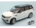 Welly WE4059W RANGE ROVER SPORT 2014 WHITE/BLACK 1:24 Modellino