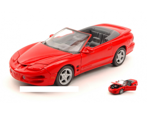 Welly WE2420 PONTIAC FIREBIRD 2001 RED 1:24 Modellino