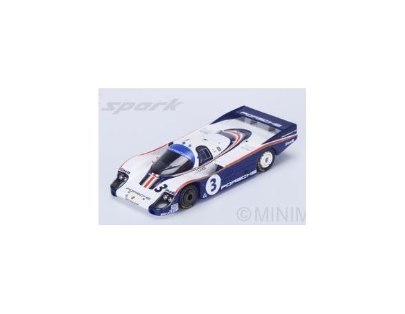 Spark Model S4757 PORSCHE 956 N.3 3rd LM 1982 HAYWOOD-HOLBERT-BARTH 1:43 Modellino