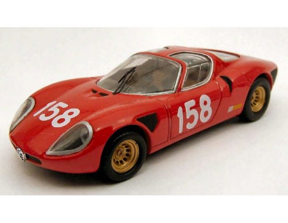 M4 M47017 ALFA ROMEO 33.2 N.158 FRIBURGO'67 1:43 Modellino