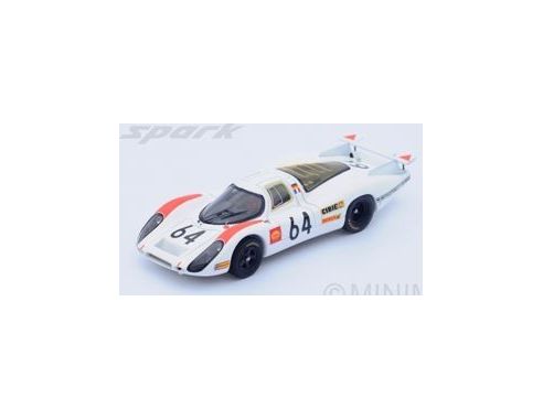 Spark Model S4746 PORSCHE 908 N.64 2nd LM 1969 H.HERRMANN-G.LARROUSSE 1:43 Modellino