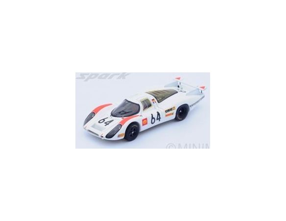 Spark Model S4746 PORSCHE 908 N.64 2nd LM 1969 H.HERRMANN-G.LARROUSSE 1:43 Modellino