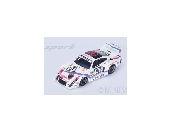 Spark Model S4425 PORSCHE 935 N.57 LM 1981  C.HALDI-M.THATCHER-H.POULAIN 1:43 Modellino