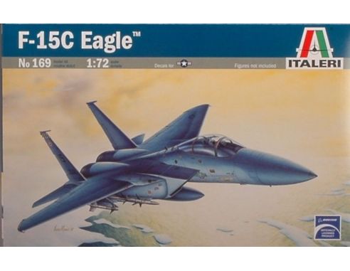 Italeri IT0169 AEREO F-15 C EAGLE KIT 1:72 Modellino