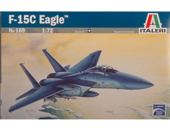 Italeri IT0169 AEREO F-15 C EAGLE KIT 1:72 Modellino