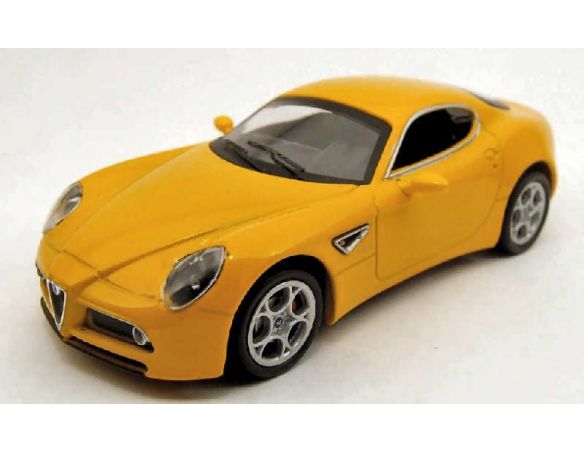 M4 M47024 A.ROMEO 8 C 2006 YELLOW 1:43 Auto Stradali