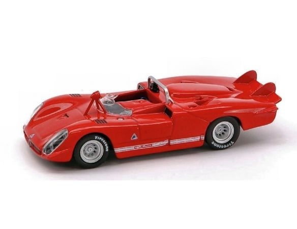 M4 M47040 ALFA ROMEO 33.3 PROVA 1970 RED 1:43 Modellino