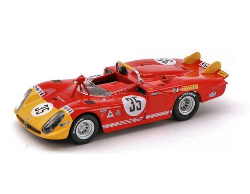 M4 M47041 A.ROMEO 33.3 N.35 LE MANS 1970 1:43 Modellino