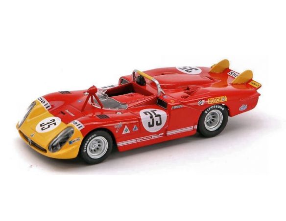 M4 M47041 A.ROMEO 33.3 N.35 LE MANS 1970 1:43 Modellino