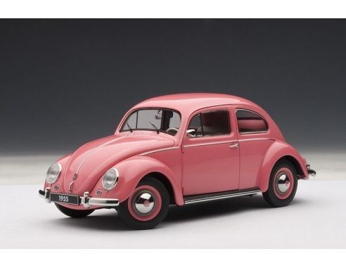 Auto Art / Gateway AA79775 VW BEETLE 1200 LIMOUSINE 1955 PINK 1:18 Modellino