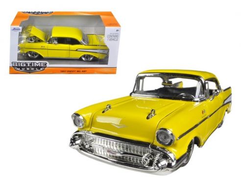 Jada JADA90434 CHEVY BEL AIR 1957 YELLOW 1:24 Modellino