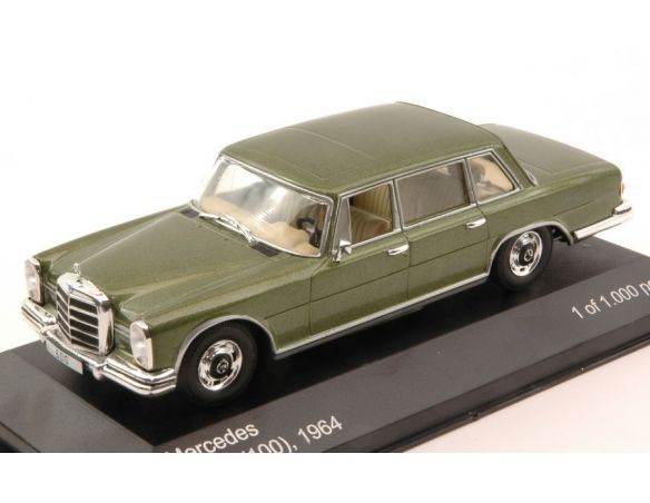 White Box WB176 MERCEDES 600 (W100) 1964 METALLIC GREEN 1:43 Modellino
