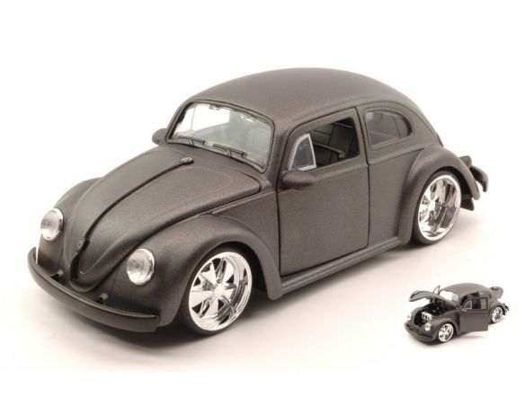 Jada JADA97490 VW BEETLE 1959 MATT GREY 1:24 Modellino