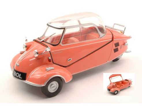 Oxford OXF18MBC003 MESSERSCHMITT KR200 1955 PINK 1:18 Modellino