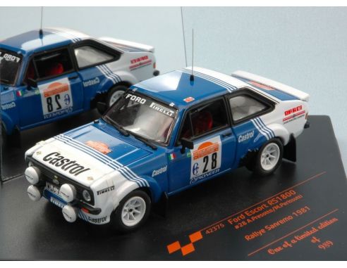 Vitesse VE42375 FORD ESCORT RS1800 N.28 11th SANREMO 1981 A.PRESOTTO-M.PERISSUTTI 1:43 Modellino