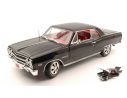 Auto World AMM1061 CHEVY CHEVELLE Z-16 1965 BLACK 1:18 Modellino